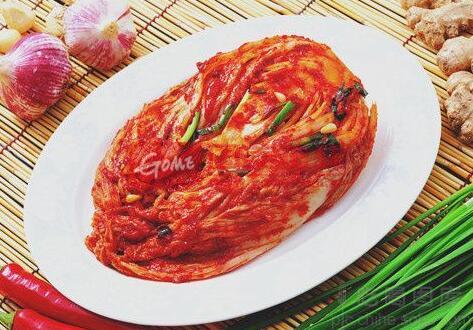 韩国辣白菜的制作方法