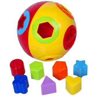 品简介:多彩球体造型设计,安全易玩耍,更容易储存不同形状的积木,球形