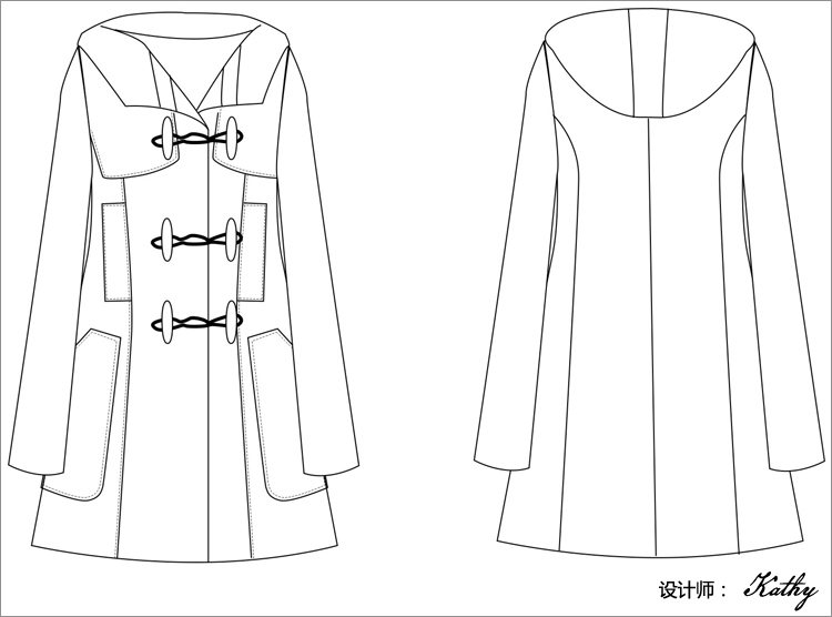 osa2012秋冬新品款修身连帽尼大衣中长款大衣女毛呢外套d23707深蓝色l