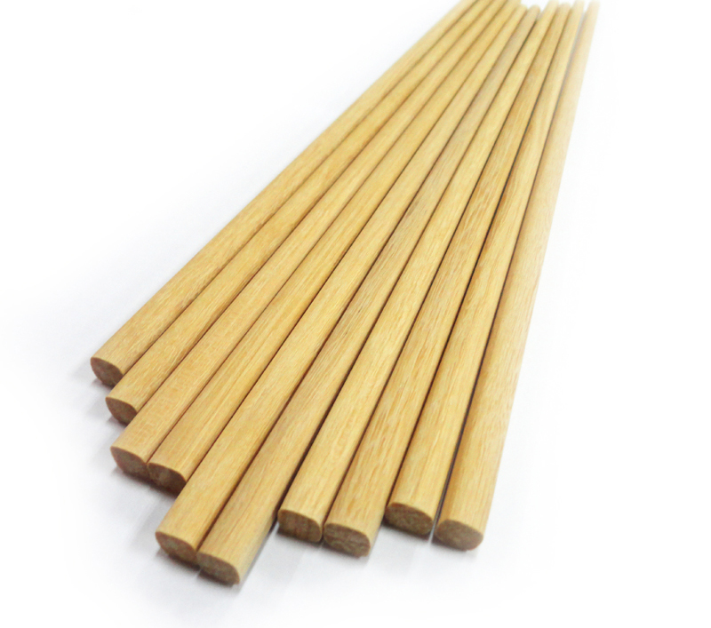 华之箸天然芸香木筷10双筒装 家用筷 精品筷