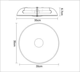 【奥朵】吸顶灯现代简约灯具卧室灯餐厅灯阳台灯厨房灯饰20097