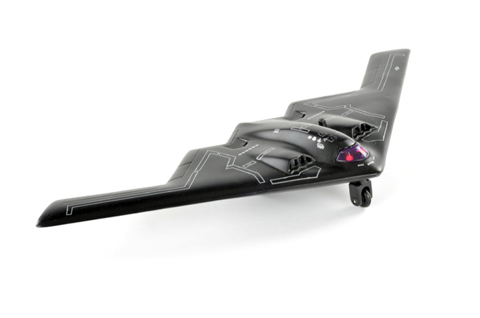 彩珀b2隐形轰炸机回力合金飞机模型玩具