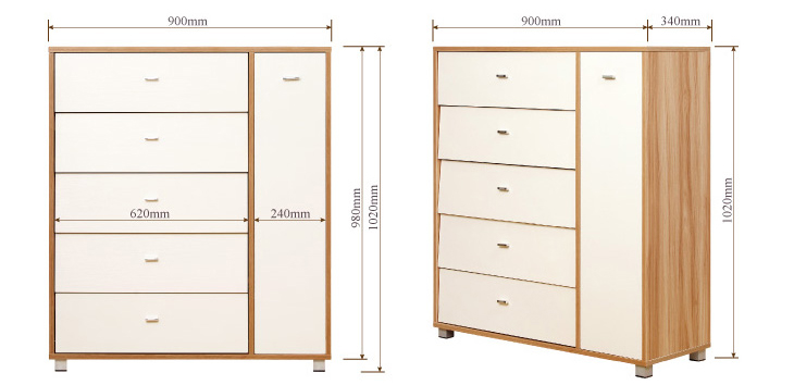 六门玄关大鞋柜