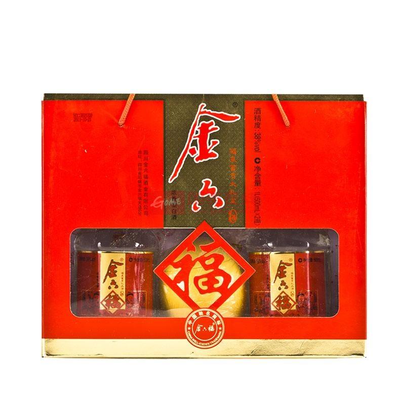 白酒金六福福星富贵大礼盒38度1l500ml2返回商品页