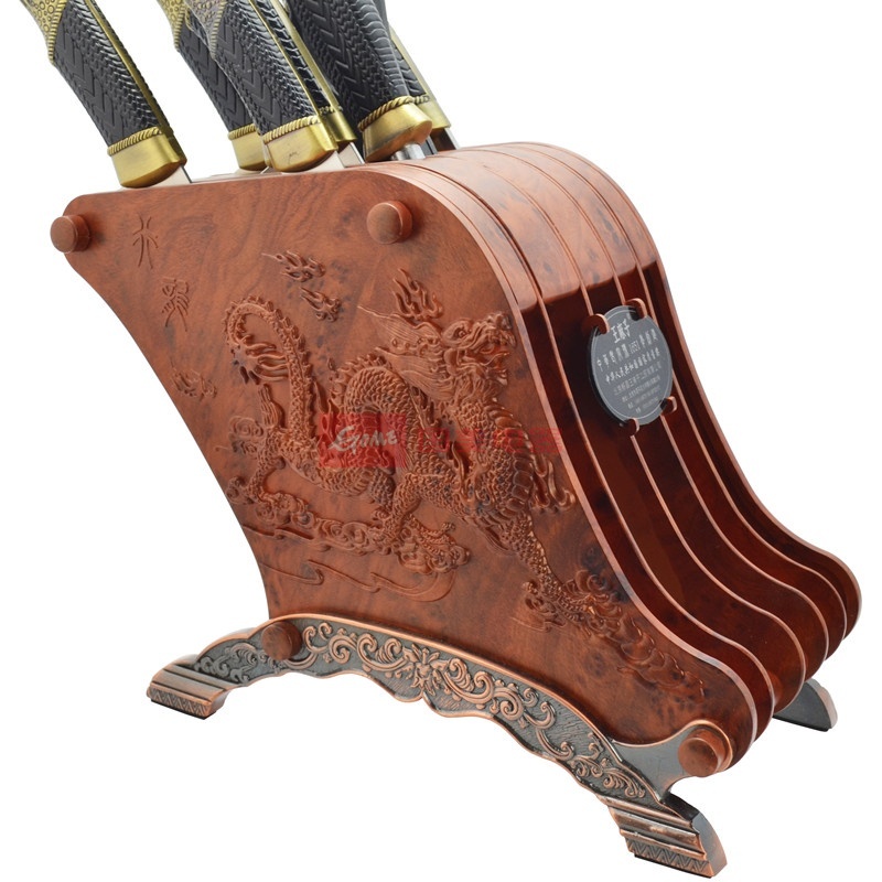 王麻子文武状元仿角柄7件套刀 - 国美团购