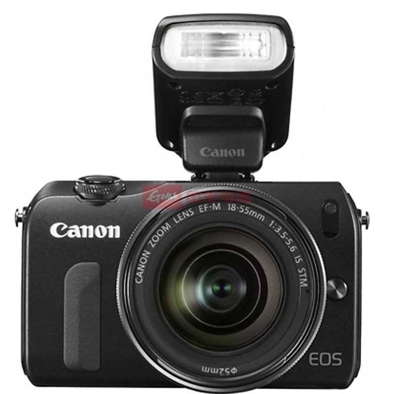 佳能(canon)eos m双镜套机(18-55mm/22mm f2/闪光灯90ex)(官方标配)
