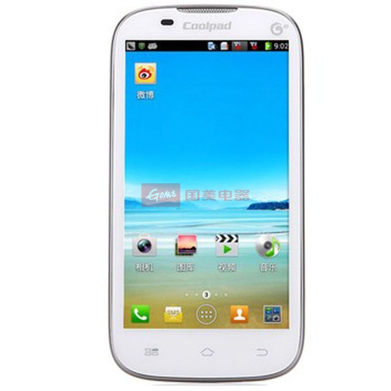 酷派(coolpad)8185 移动3g手机 td-scdma/gsm 双卡双待(白色 套餐二)