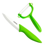 信柏 新尚系列 4寸果皮刀 厨师刀 多功能刀 刨皮器 六色可选(绿色)