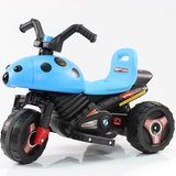特大号三轮车儿童电动摩托车 儿童电动车 童车玩具车儿童可坐(蓝色)