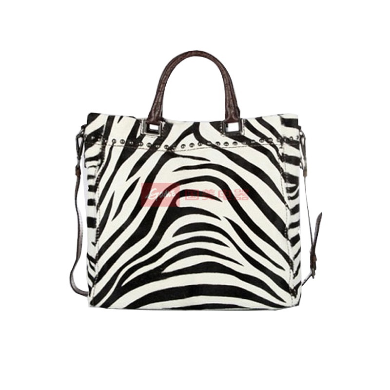 【prada单肩包图片】(瑞品汇)prada 斑马纹经典手提包bn2082-zaiu-fog