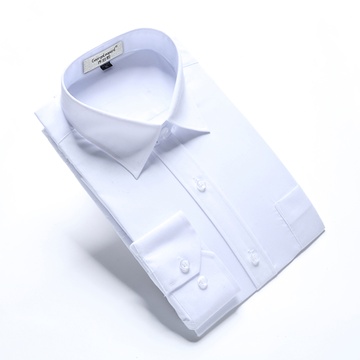 2013春夏新款商务休闲男士长袖衬衫多中颜色可选择(纯白 39/170)