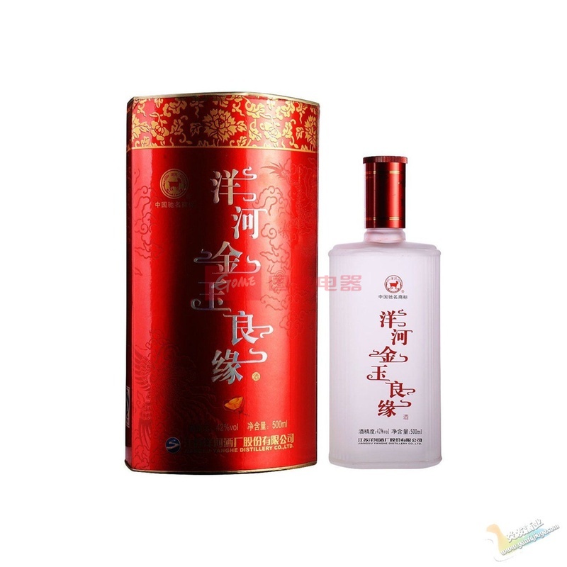 炎发酒业 洋河 金玉良缘(金元) 42° 500ml