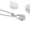 Lux-women-925银镶锆石吊坠-钱袋LW12030802638(赠项链)
