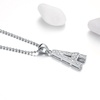 Lux-women-925银镶锆石吊坠-字母LW12030802640(赠项链)
