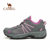 camel骆驼户外鞋 春夏女士低帮徒步鞋 透气网布休闲户外鞋81149601(玫红 39)