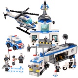 儿童玩具 积木拼插航天飞机 城市警察 天模型卫星发射基地 儿童拼插积木*玩具(城市警察)
