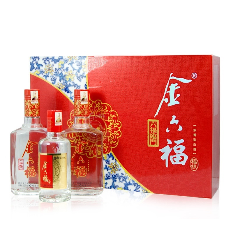 白酒金六福50六福临门礼盒500ml2250ml返回商品页