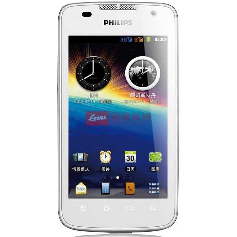 飞利浦(philips) t939手机 td-scdma/gsm(白色 标配 充电宝5千毫安)