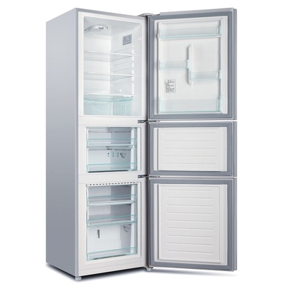 海尔(haier)bcd-215sebb 215升家用三门冰箱(银灰)【图片 价格 品牌