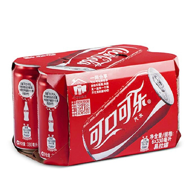 饮用水可口可乐碳酸饮料拉罐330ml6连罐装畅爽家中享返回商品页