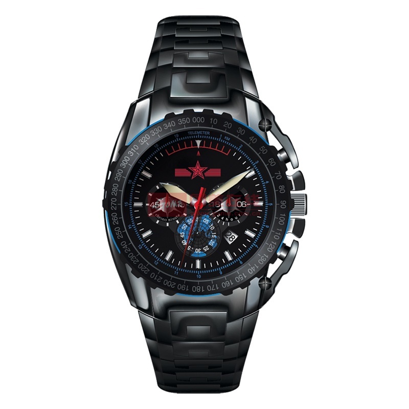 兵行者a089-多功能飞行员军用手表航空兵专用军迷户外手表 男士腕表带
