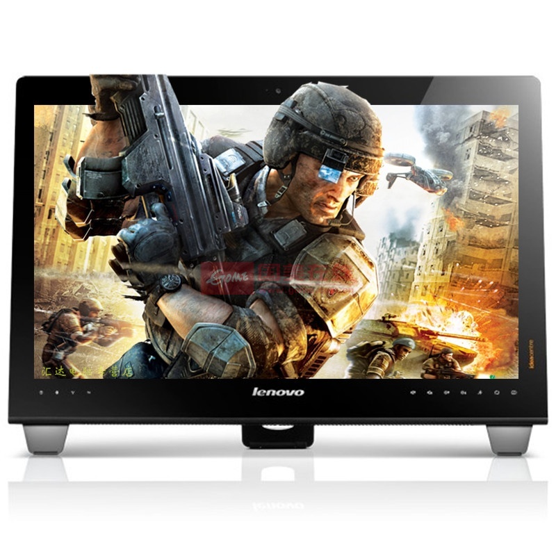 联想(lenovo)b545 23英寸台式一体机(四核ax4-740 4g内存1t硬盘 1g独