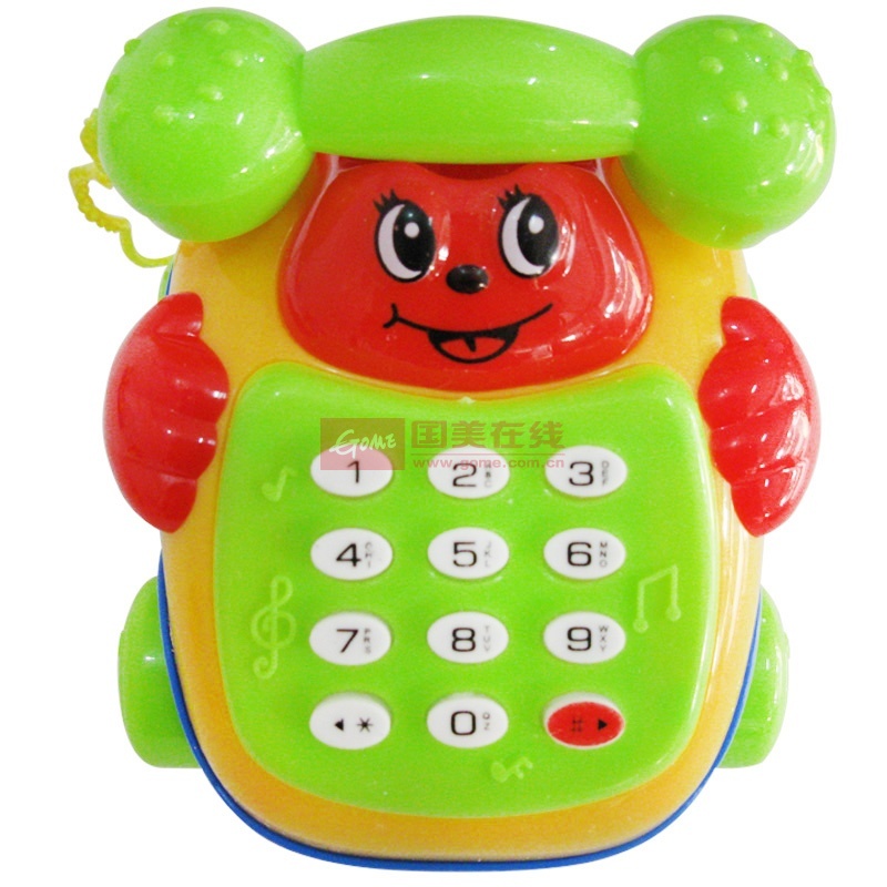 群兴 婴儿玩具电话机 迷你音乐电话机 儿童玩具音乐电话图片展示
