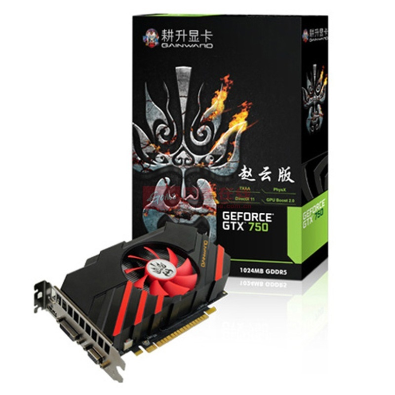 耕升(gainward) gtx750ti 1g ddr5 128bit 赵云版 游戏独立显卡【图片