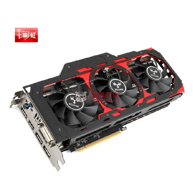 七彩虹(colorful)igame970烈焰战神u-4gd5 gtx970显卡 4g独显游戏显卡