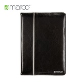 Maroo iPad Air2保护套 黑色真皮 苹果平板电脑真皮防摔皮套