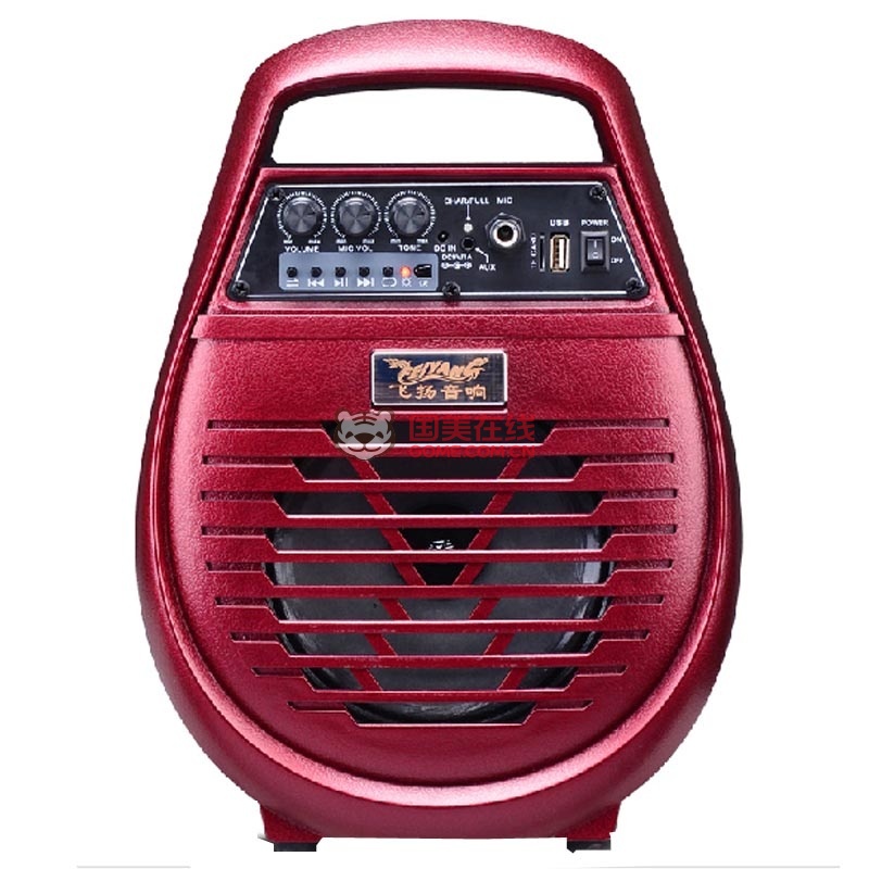 飞扬(feiyang)f3广场舞插卡户外音响便携移动拉杆卡广场大功率迷你