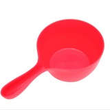 家英 多彩圆形宝宝洗头杯/水瓢--（A299-3）玫红色（ED5107）