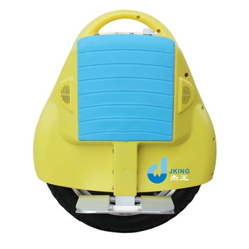 单轮智能平衡车电动独轮车运动健身公园学校代步神器杰王黄色14寸