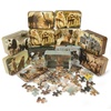 大贸商 60片木制纸质幼儿早教*铁盒装拼图 动物数字拼板玩具 EF25486(长颈鹿)