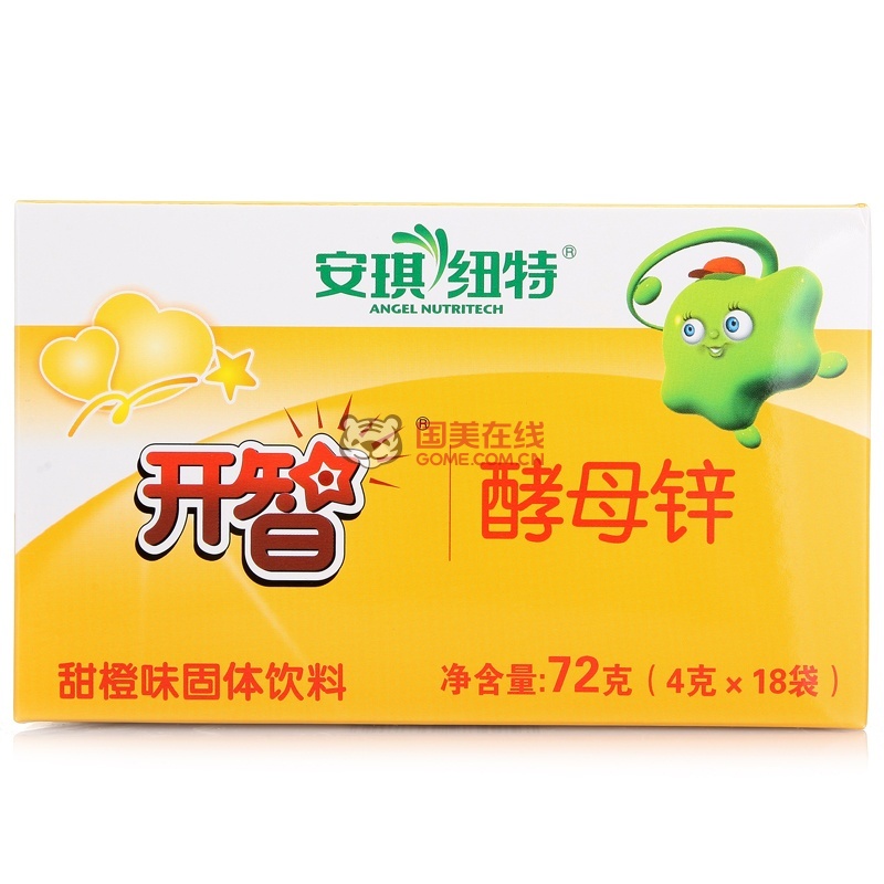 安琪纽特开智酵母锌甜橙味固体饮料【图片 价格 品牌 报价】-国美在线