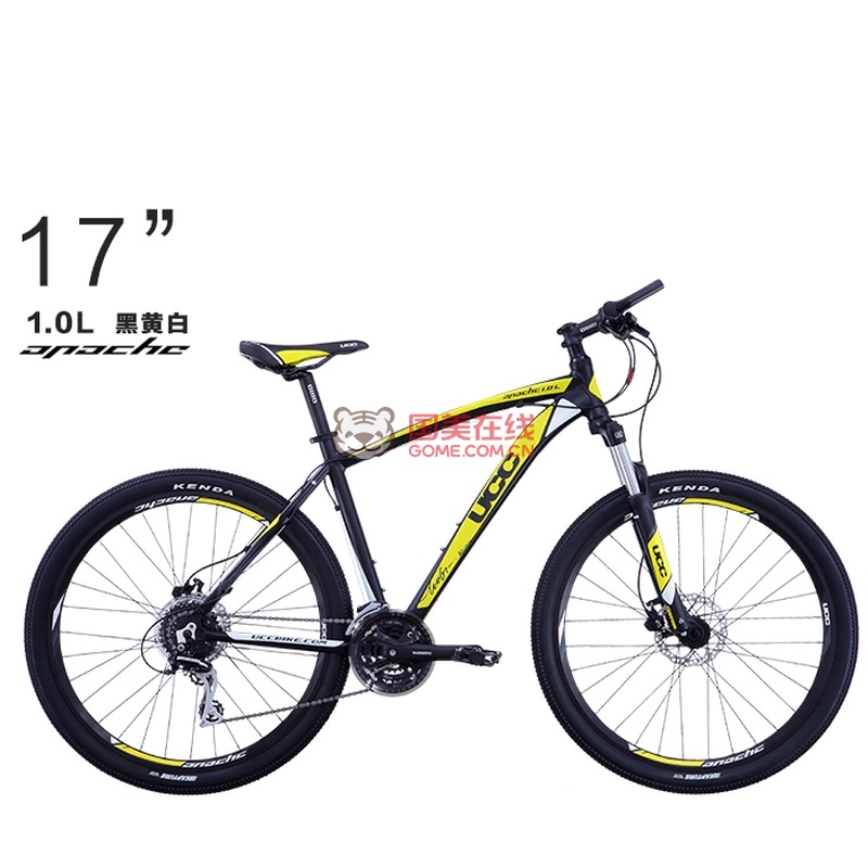 自行车整车2015新款 ucc 阿帕奇1.0l 27.