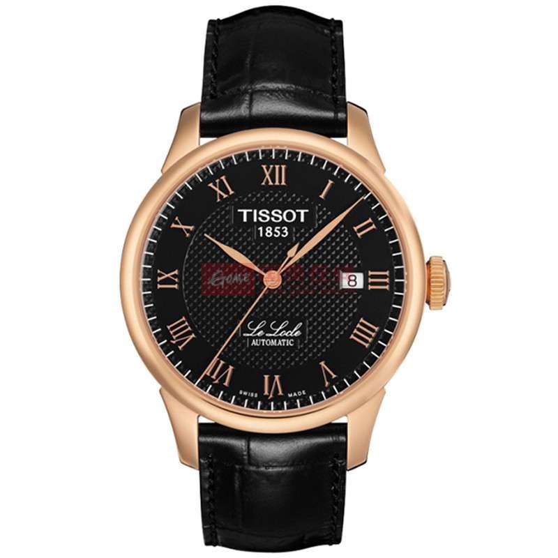 53图片】天梭tissot力洛克系列自动机械钢带男表休闲商务男士手表腕表