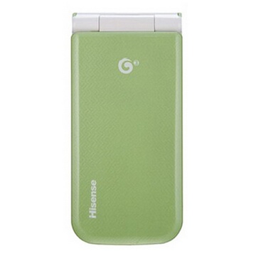 海信hisenset51移动3g翻盖女士手机绿色