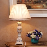 英伦欧堡 高档象牙瓷台灯床头灯浪漫陶瓷灯具摆设家居装饰品摆件