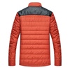 南极人 男士时尚轻薄修身休闲羽绒服 2015冬季新款首发(D5003桔红 170/M)