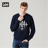 【LEE商场同款】101+ 新年款男士毛圈套头卫衣L15143L71B9D(L)