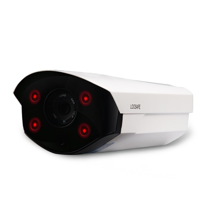 LOOSAFE 130万poe高清监控设备套装 960P网络摄像头 室外防水 红外夜视监控摄像机(6路监控套装 300万不带硬盘)