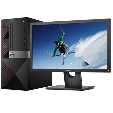 戴尔(dell)vostro 3650-r1298 台式电脑 奔腾g4400 4g 500g 集显 21.