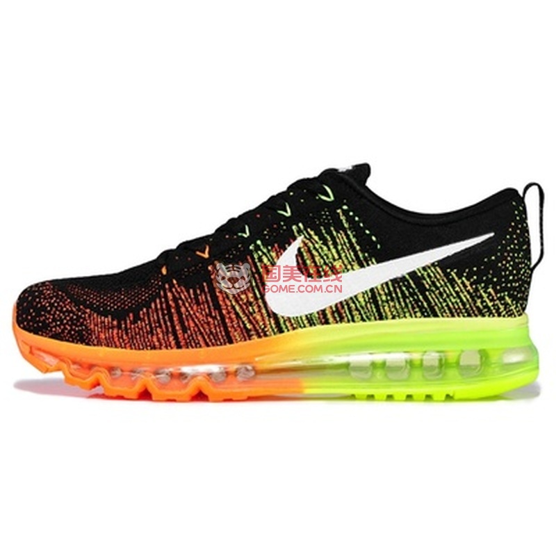 跑步鞋耐克nikeflyknitairmax彩虹编织气垫跑步鞋620469018365返回