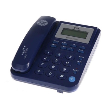 王牌(tcl)hcd868(89)tsdl来电显示电话机(蓝色)