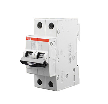 abb sh202-c32微型断路器(2p-32a)