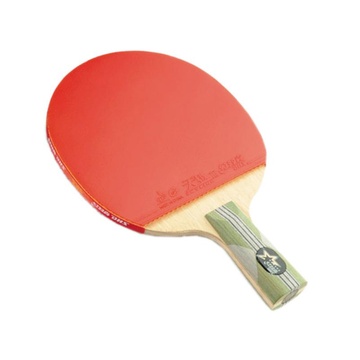 红双喜(dhs)x6007 6星直拍双面长反胶乒乓球拍