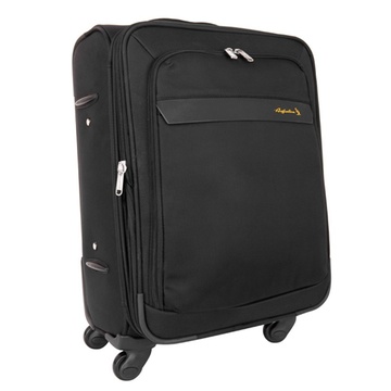 澳洲袋鼠(austarlion)e36652尼龙合金拉杆旅行箱24寸(黑色)