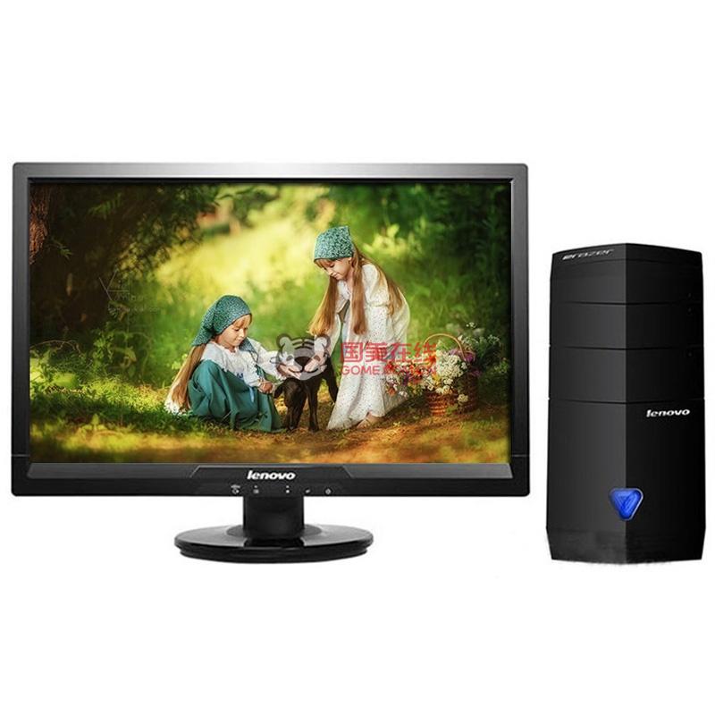 【联想t410台式电脑】联想(lenovo) erazer t410 20英寸台式电脑(双核
